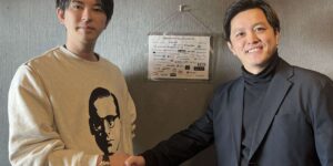 スタートアップコネクト寺岡代表とKOBUSHI MARKETING井上